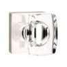 Emtek Windsor Knob with Square Rosette