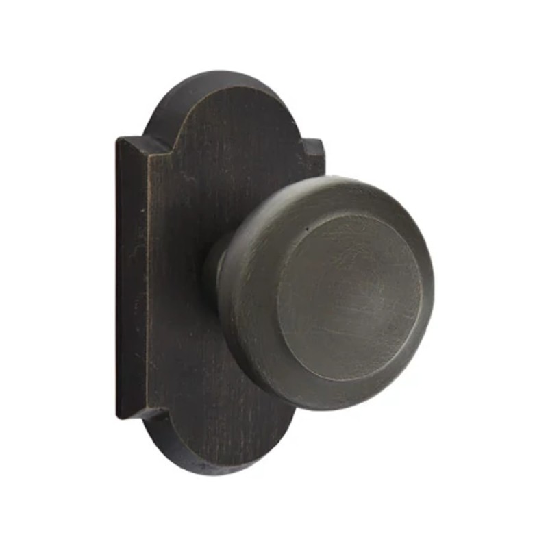 Emtek Butte Knob with Style 1 Rosette