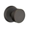 Emtek Round Bronze Knob with Style 2 Rosette