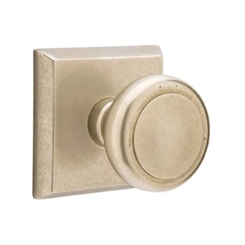Emtek Butte Knob with Style 6 Rosette