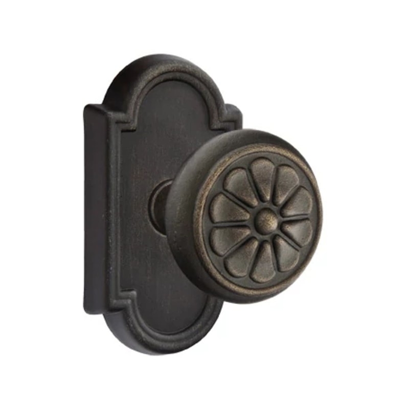 Emtek Petal Knob with Style 11 Rosette