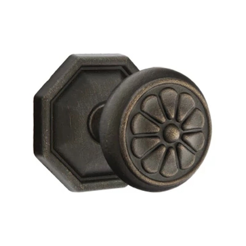 Emtek Petal Knob with Style 15 Rosette