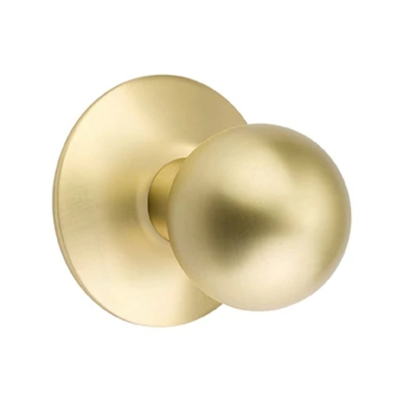Emtek Orb Knob with Modern Rosette