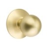 Emtek Orb Knob with Modern Rosette