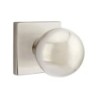 Emtek Orb Knob with Square Rosette