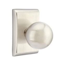 Emtek Orb Knob with Neos Rosette