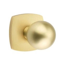 Emtek Orb Knob with Urban Modern Rosette