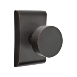 Emtek Round Knob with Neos Rosette