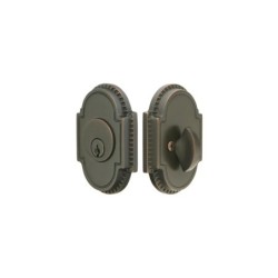 Emtek Knoxville Single-Cylinder Brass Deadbolt Set