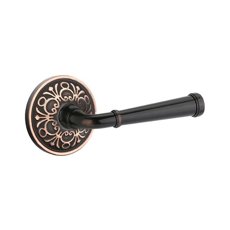 Emtek Merrimack Lever with Lancaster Rosette