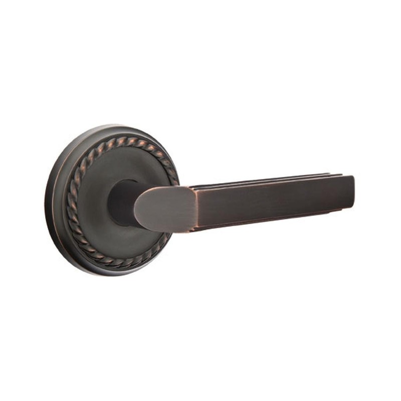 Emtek Milano Lever with Rope Rosette