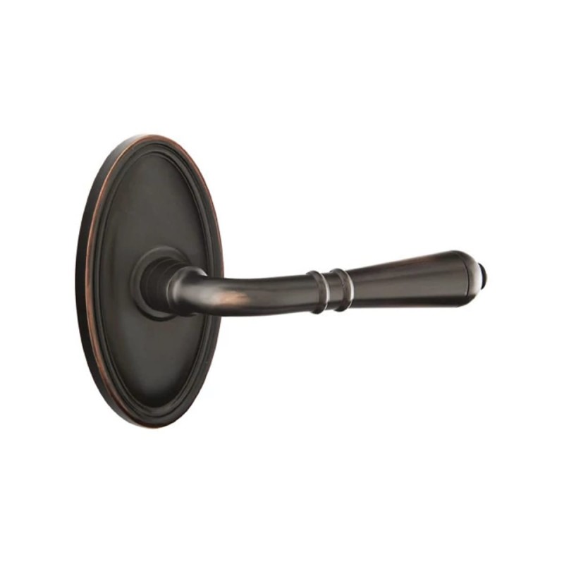 Emtek Turino Lever with Oval Rosette