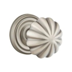 Emtek Melon Knob with Regular Rosette