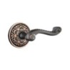Emtek Rope Lever with Lancaster Rosette