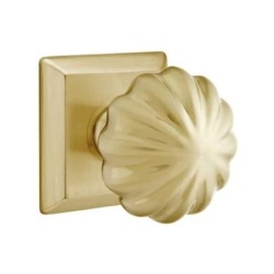 Emtek Melon Knob with Quincy Rosette
