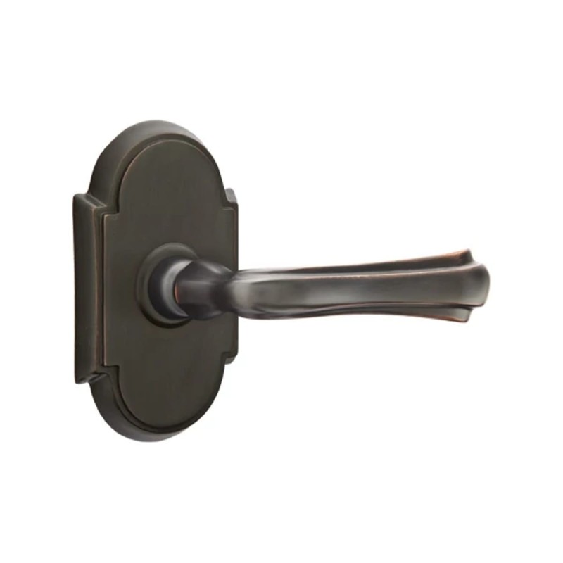 Emtek Wembley Lever with Style 8 Rosette