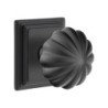Emtek Melon Knob with Wilshire Rosette