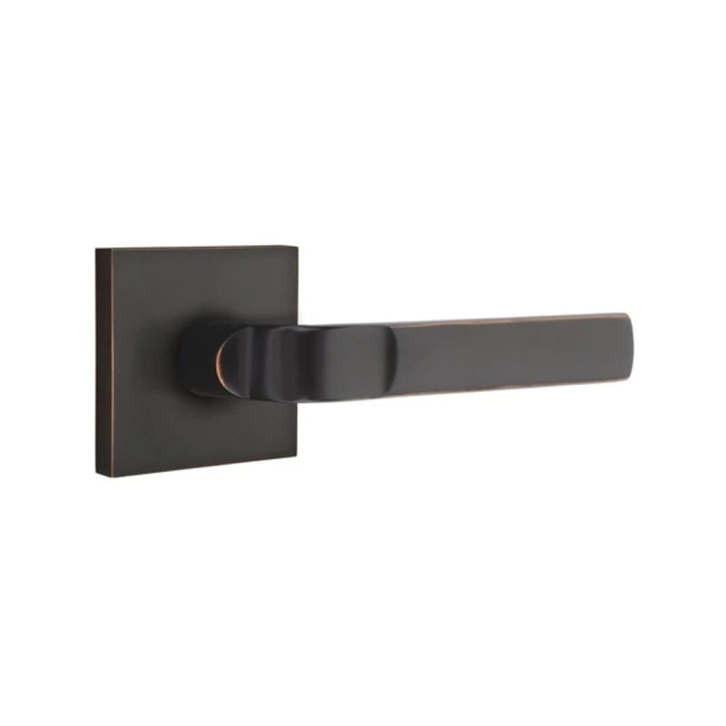 Emtek Aston Lever with Square Rosette