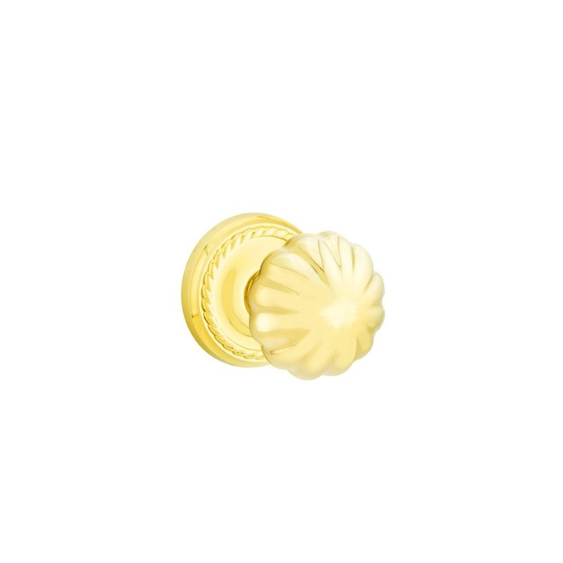 Emtek Melon Knob with Rope Rosette