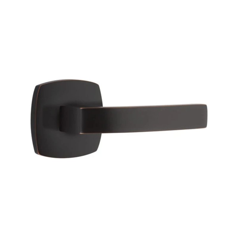 Emtek Breslin Lever with Urban Modern Rosette