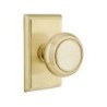 Emtek Norwich Knob with Rectangular Rosette