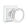Emtek Norwich Knob with Quincy Rosette
