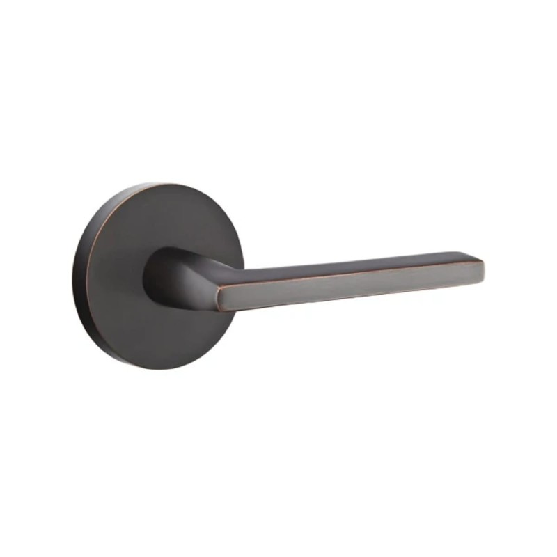 Emtek Helios Lever with Disk Rosette