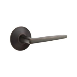 Emtek Hermes Lever with Modern Rosette