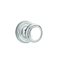 Emtek Norwich Knob with Ribbon and Reed Rosette