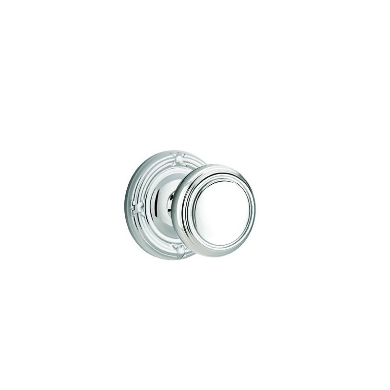 Emtek Norwich Knob with Ribbon and Reed Rosette