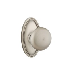 Emtek Providence Knob with Oval Rosette