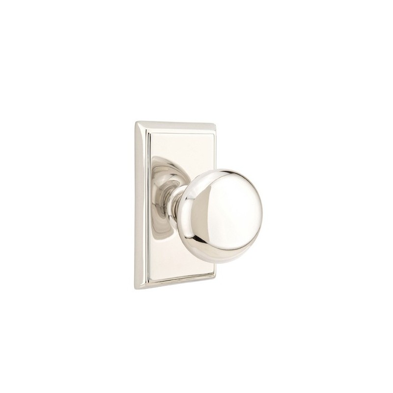 Emtek Providence Knob with Rectangular Rosette