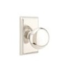 Emtek Providence Knob with Rectangular Rosette