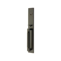 Emtek Hercules Knurled Full Length Entry Handleset