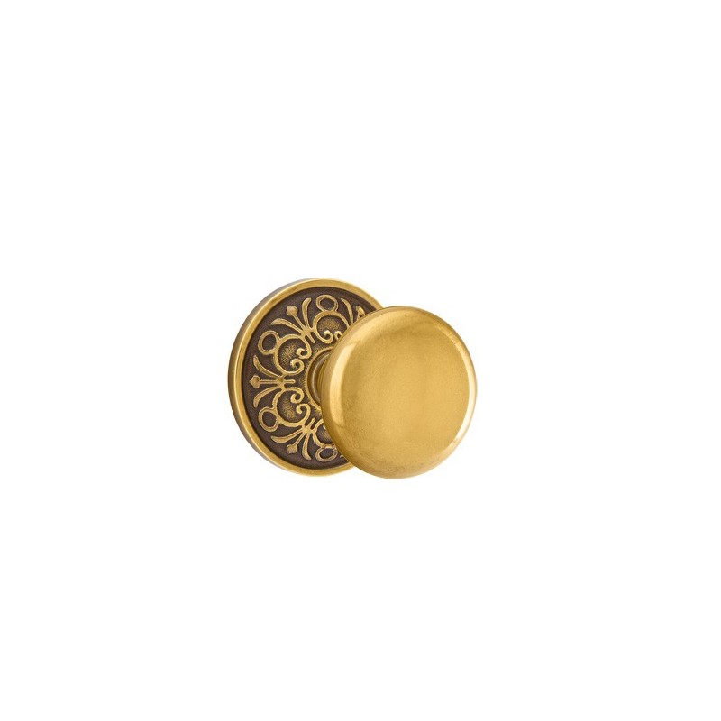 Emtek Providence Knob with Lancaster Rosette