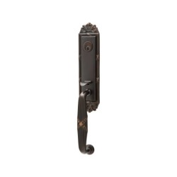 Emtek Ribbon and Reed Entry Handleset