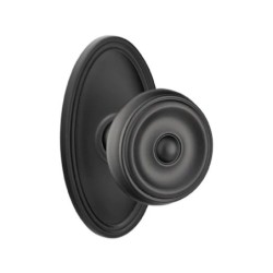 Emtek Waverly Knob with Oval Rosette
