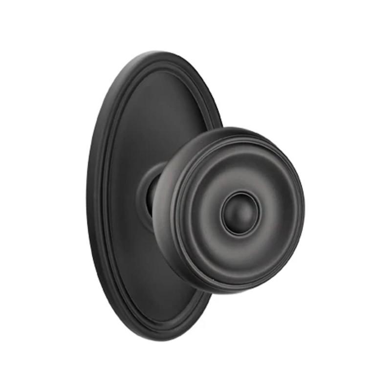 Emtek Waverly Knob with Oval Rosette