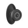 Emtek Waverly Knob with Oval Rosette