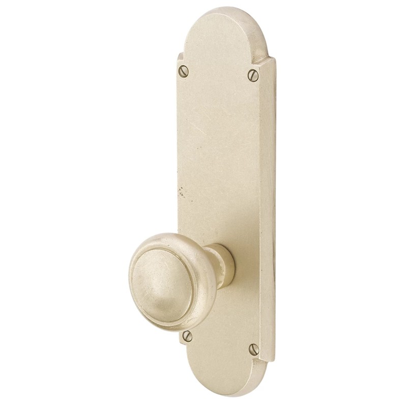 Emtek Style #5 9-1/4 inch Sandcast Bronze Sideplate