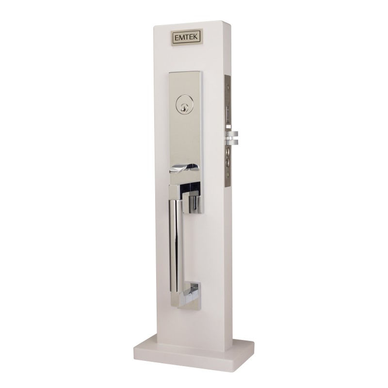 Emtek Hercules Smooth Monolithic Mortise Entry Lock Set