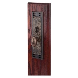 Emtek Craftsman Mortise Entry Lock Set