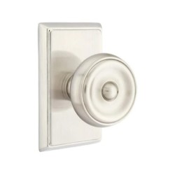 Emtek Waverly Knob with Rectangular Rosette