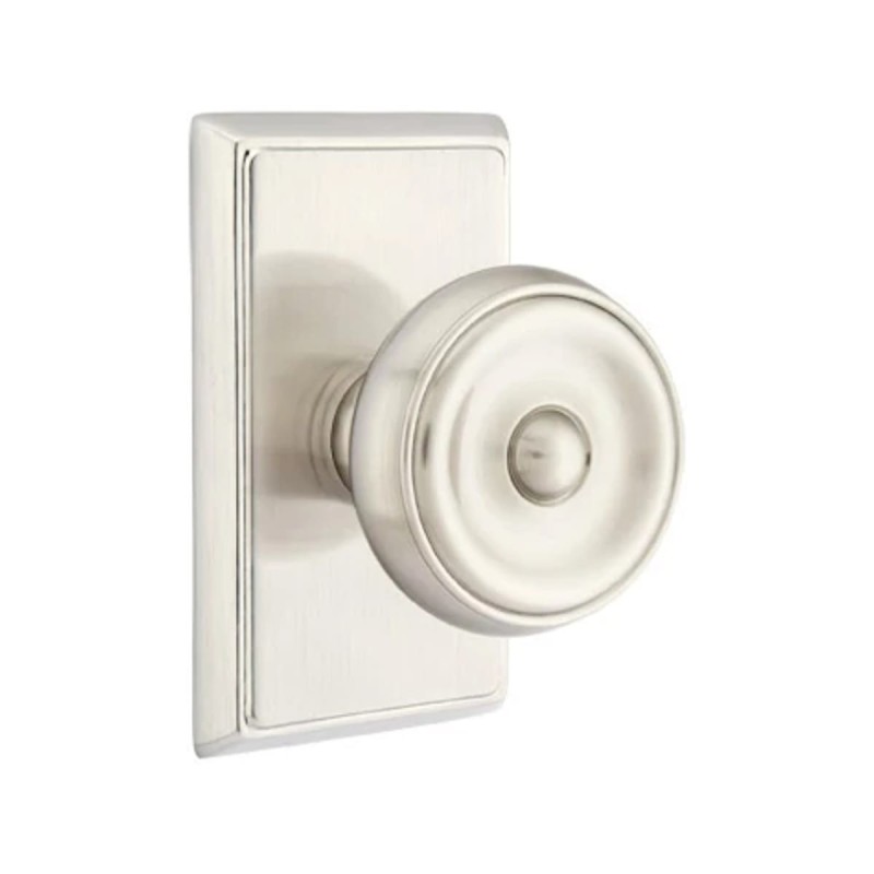 Emtek Waverly Knob with Rectangular Rosette