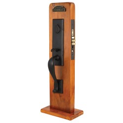 Emtek Rectangular Monolithic Mortise Entry Lock Set