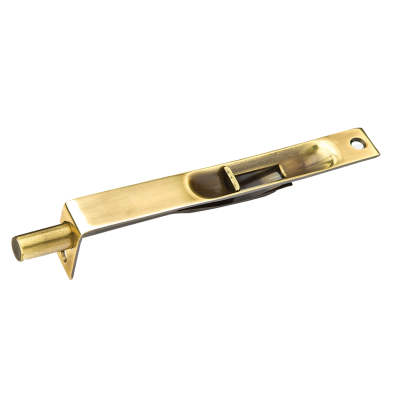 Emtek 6-inch Flush Bolt with Square Corners
