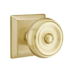 Emtek Waverly Knob with Quincy Rosette