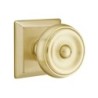 Emtek Waverly Knob with Quincy Rosette