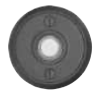Emtek Style 2 Wrought Steel Door Bell