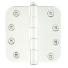 Emtek 96134 Residential Duty 4" x 4" with 5/8"-Radius Corners Solid Brass Hinge
